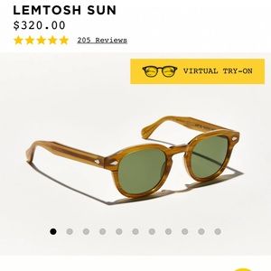 Moscot lemtosh sun sunglasses in the color blonde